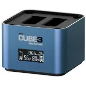 Hähnel Procube 3 Twin akkulaturi, Panasonic