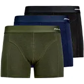 Jack & Jones Bokserishortsit tummansininen / tummanvihreä / musta