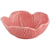 Bordallo Pinheiro - Cabbage Kulho 17,5 cm 50 cl Vaaleanpunainen