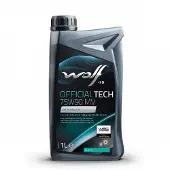 WOLF Vaihteistoöljy 1049036 OFFICIALTECH 75W90 MV, 1 litra