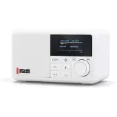Pinell Compact digitaalinen radio (Ice-valkoinen)