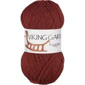 Viking Garn Raggen 150 g Ruusunpunainen 755
