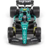 Adlibris 1:43 F1 Aston Martin 2023 AMR23 With Helmet Alonso, Burago