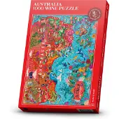 Adlibris - Wine Puzzle Palapeli Australia 1000 palaa