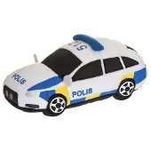 Teddykompaniet Policecar - White - ONE SIZE