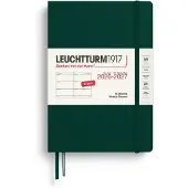 Adlibris Weekly Planner 18m 26-27 A5 Forest Green Leuchtturm1917