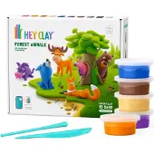 Hey Clay - muovailuvaha, metsän eläimet
