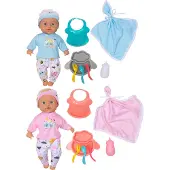 LILLAN & FRIENDS Nuket Max & Mia 33 cm