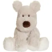 Teddykompaniet Teddy Mocca Pieni Koira Grey Grey One Size Harmaa One Size Pojat, Tytöt