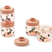Adlibris Dominique lastenruokapurkit 100 ml 4-pack Berry-Pale Tuscany