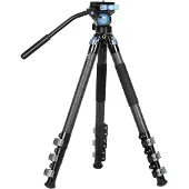 Sirui Carbon Fiber Tripod Kit with VideoHead L-324F + VH-10 jalustapakkaus