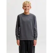 Jack & jones Jjearchive Graphic Sweat Cn Sn Jnr - Grey - 140