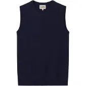 GOBI Cashmere Neuleliivi 'Women's Essential Cashmere Crewneck Vest' laivastonsininen