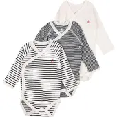Petit Bateau Potkuhousut/body punainen / musta / valkoinen