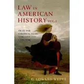 Oxford University Press Law in American History, Vol. I