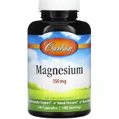 Carlson , Magnesium, 350 mg, 180 Pillereitä