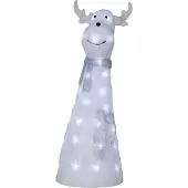 Star Micronics Trading Flamme Soft 17,5 cm IP44 ruskea LED-kynttilä