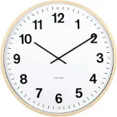 Karlsson seinäkello Esencia Classic XL light wood KA6109WD