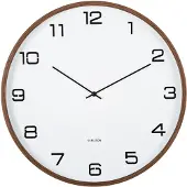 Karlsson seinäkello Delicado Large white KA6088WH