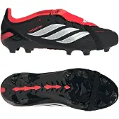Adidas Predator Elite Fold-over Tongue Fg Immortal Dna - Musta/valkoinen/lucid Red Lapset - Nurmi (Fg), koko 38