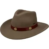 Stetson Western Woolfelt Hat Olive Hatut 61/XL