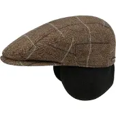 Stetson Men's Kent Wool EF Brown Herringbone Lippalakit 57