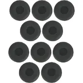 Jabra Evolve 20SE/30/30II/40/65 vaihtopehmuste, nahkaa, musta, 10kpl