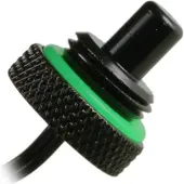 Bitspower G1/4" Matt Black Temperature Sensor Stop Fitting
