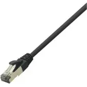 Logilink CQ8093S, 10 m, Cat8.1, RJ-45, Musta