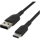 Belkin CAB002BT0MBK, 0,15 m, USB A, USB C, Musta