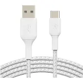 Belkin BoostCharge USB-A – USB-C -kaapeli, 0,15 m, valkoinen