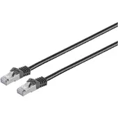 Microconnect Cat7 S/FTP RJ45 10m -verkkokaapeli, musta