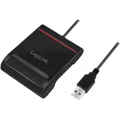 Logilink CR0047, USB 2.0, Musta, 64 g