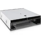 Icy Dock – 2x 2.5" + 1x 3.5" SATA/SAS to 1x 5.25" bay mobile rack trayless (MB095SP-B)
