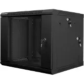 Lanberg Kaksiosainen ripustettu asennuskaappi 19 9U 600X600mm musta - WF02-6609-10B