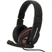 Esperanza EH118 headphones/headset Wired Head-band Calls/Music Black, Red