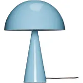 Hubsch - Mush Mini Pöytävalaisin Light Blue/Brown