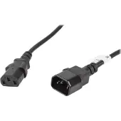 Lanberg Virtakaapeli C13 > C14 (5m) Musta