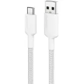 Alogic Elements Pro USB-A – USB-C -kaapeli, 1 m, valkoinen