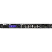 Qnap QGD-1600-8G Hallittu Gigabit Ethernet-kytkin, jossa on 16 porttia ja USB 2.0 (QGD-1600-8G)