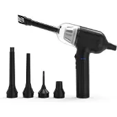 CoreParts 2in1 Cordless Air Duster and Vacuum Cleaner -sähköinen ilmapuhdistuslaite, Musta
