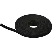 Lanview Hook and Loop Roll 10m x 15mm Black (W128444974)