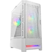 Cougar CGR-5ZD1W-AIR-RGB, Midi Tower, PC, Valkoinen, ATX, CEB, EATX, mikro ATX, Mini-ITX, Nailon, Multi