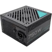 Azza PSAZ-750G, 750 W, 100 - 240 V, Ylivirta, Yliteho, Ylijännite, Ylijännite, Oikosulku, Surge & inrush protection (SIP), Aliteho, 20+4 pin ATX, PC, (PSAZ-750W ARGB)