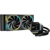 DeepCool LM240 240mm ARGB -nestejäähdytin, musta
