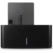 Axagon Telakointiasema 2.5/3.5" SATA III 6G -kiintolevylle, 3.2 Gen1 USB-A, musta