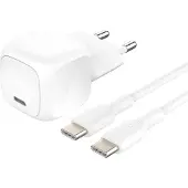 Belkin Chargeur secteur USB-C cubic 20W (WCA009KQ1MWH-B6)