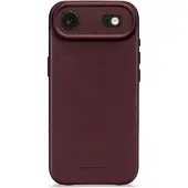 Decoded - Leather Backcover for iPhone 17 Air - Dark Ruby