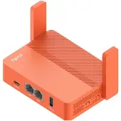 Cudy AC1200, Wi-Fi 5 (802.11ac), Kaksitaajuus (2,4 GHz/5 GHz), Ethernet LAN, Oranssi, Kannettava reititin (TR1200)