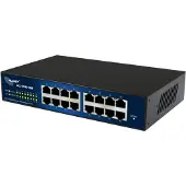 ALLNET 112534, Hallittu, L2, Gigabit Ethernet (10/100/1000), Telineasennus, 19U, Seinäkiinnitteinen (ALL-SG8316M)